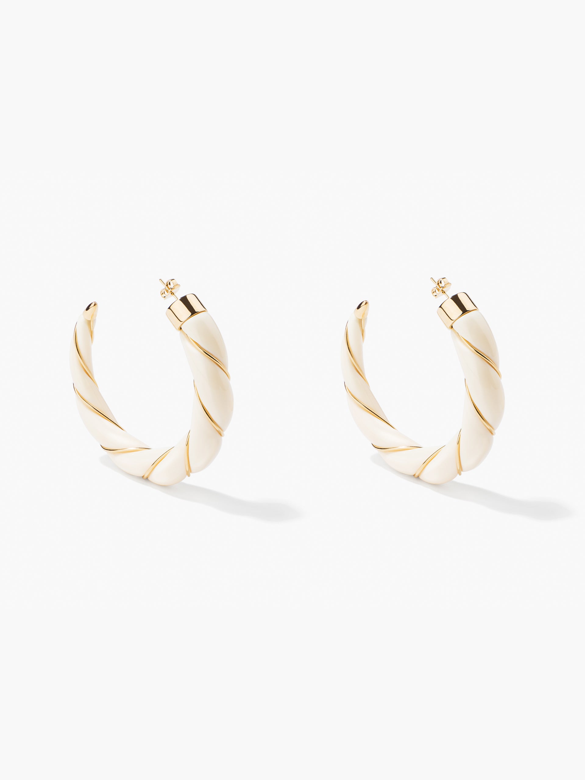 Diana ivory earrings Custom jewelry Aurelie Bidermann Aurelie Bidermann Eshop