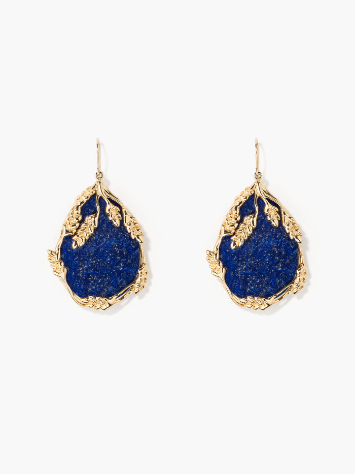 Boucles d'oreilles Françoise lapis lazuli