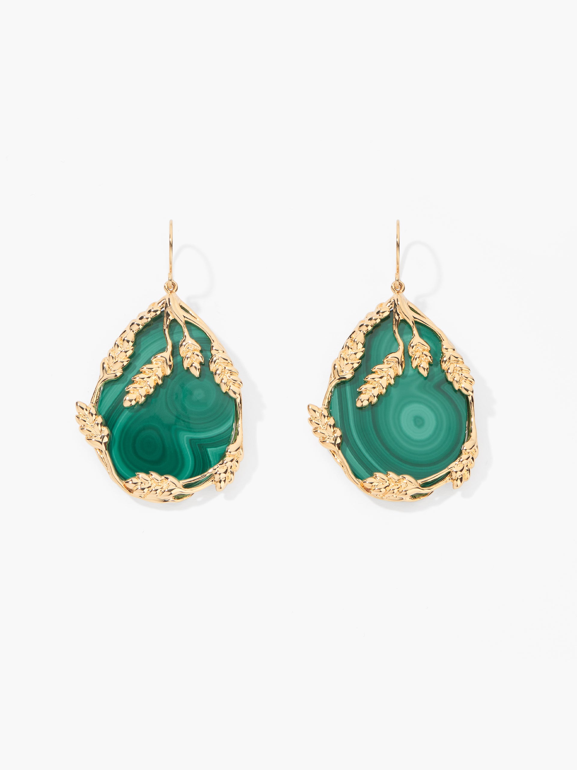 Françoise Malachite earrings | Aurelie Bidermann – Aurelie