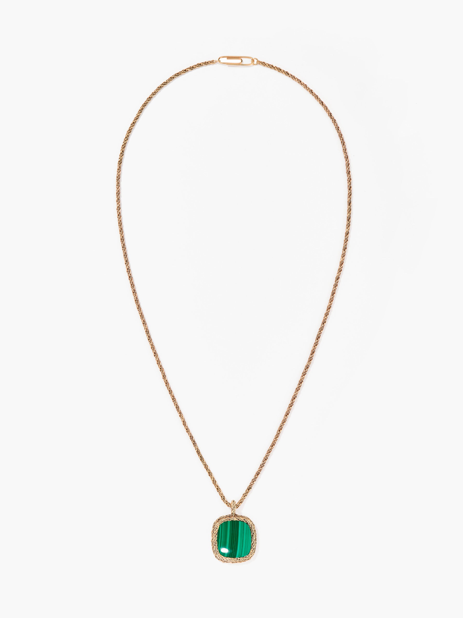 Miki malachite long necklace | Aurélie Bidermann – Aurelie