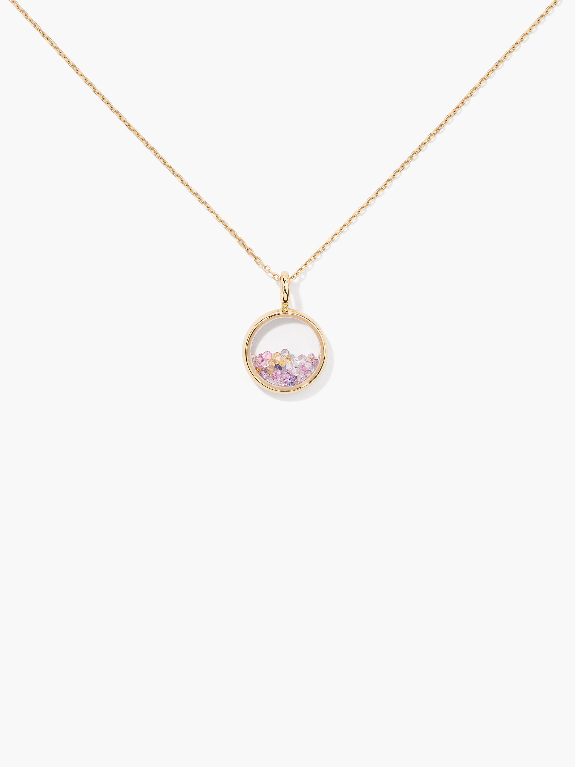 Pendentif Mini Chivor Saphir Fancy | Aurelie Bidermann – Aurelie