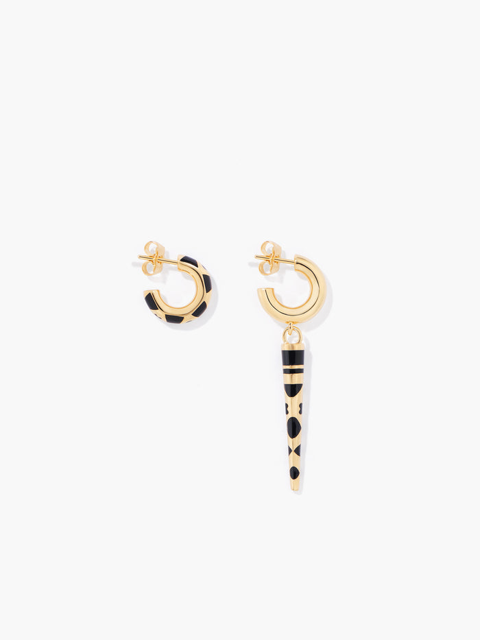 Black Positano Earrings