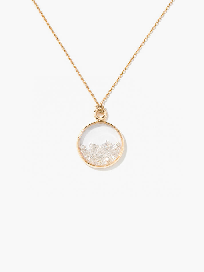 aurélie bidermann Pendentif Baby Chivor Diamants CHISA02DI YG_CHNFOR04 YG