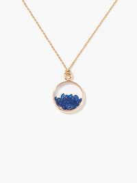 Blue Sapphires Baby Chivor pendant