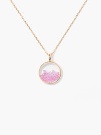 Pendentif Baby Chivor Saphirs Roses