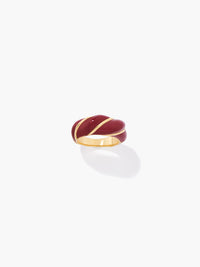 Bague Diana marron