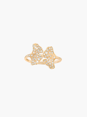 Bague Ginkgo Diamants