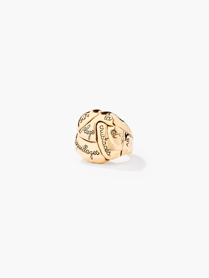 aurélie bidermann Bague Mistrella SS25BA05 MG-50