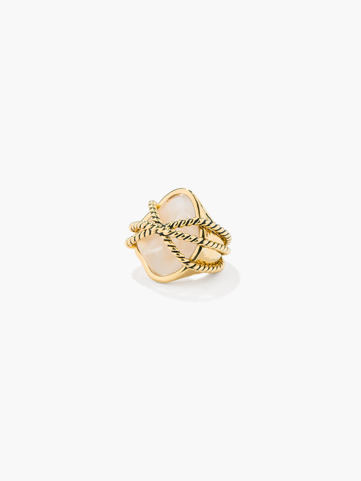 aurélie bidermann Bague Mycene FW21BA10 MG-50