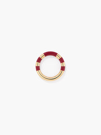 Positano burgundy ring