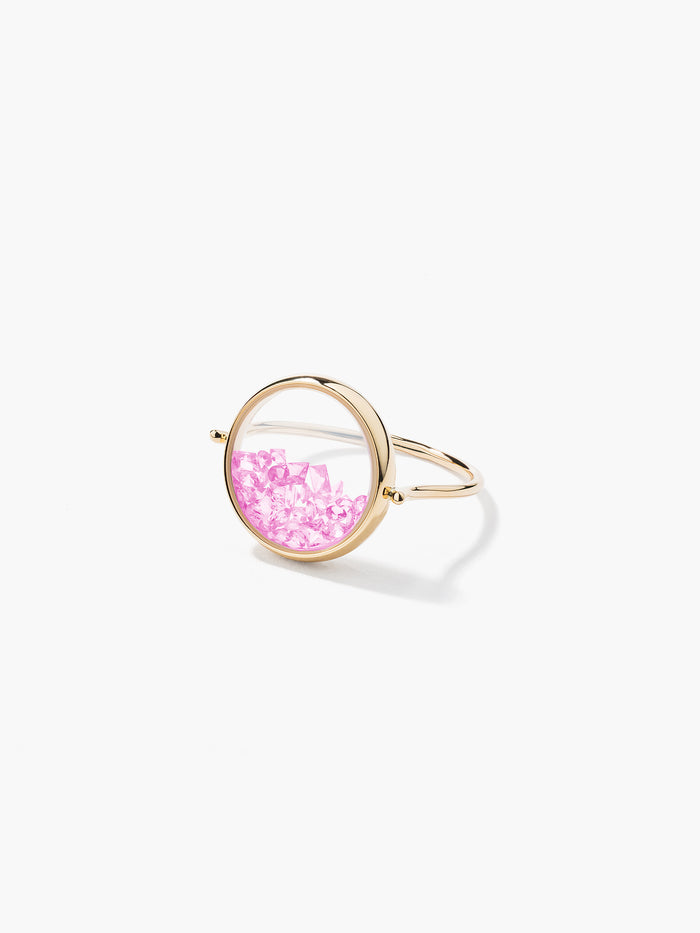 Pink Sapphires Chivor ring