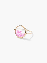 Bague Chivor Saphirs Roses