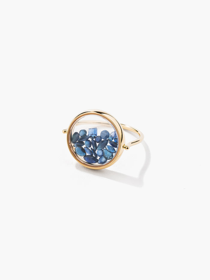 Blue Saphires Chivor ring
