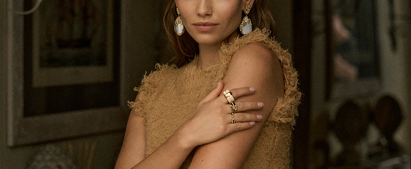 Miki Malachite earrings | Maison Aurélie Bidermann – Aurelie