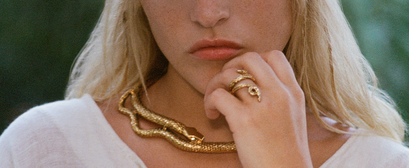 【関税込み】Ring - Aurelie Bidermann - Orange Tamarin - Gol Banner-collection-Tao-Maison-