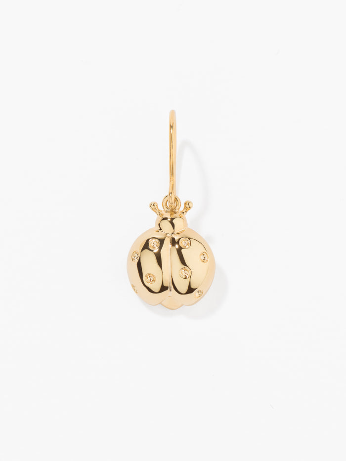 Aurélie Ladybug drop earring
