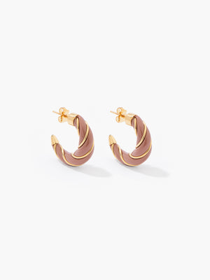 Diana cappuccino earrings