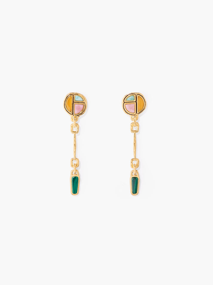 aurélie bidermann Boucles d'oreilles Sagane SS25BO11 MG