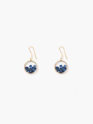 Chivor Blue Sapphires Earrings 