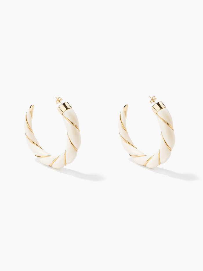 Diana ivory earrings