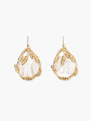 Françoise mother-of-pearl earrings