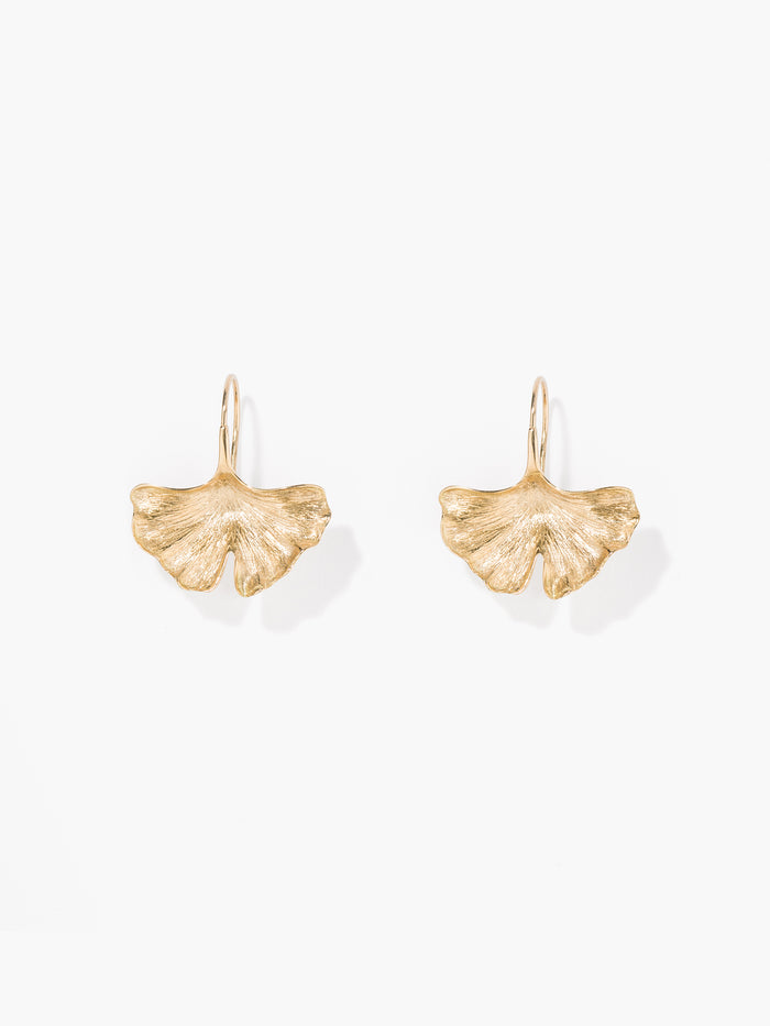 Boucles d'oreilles Ginkgo