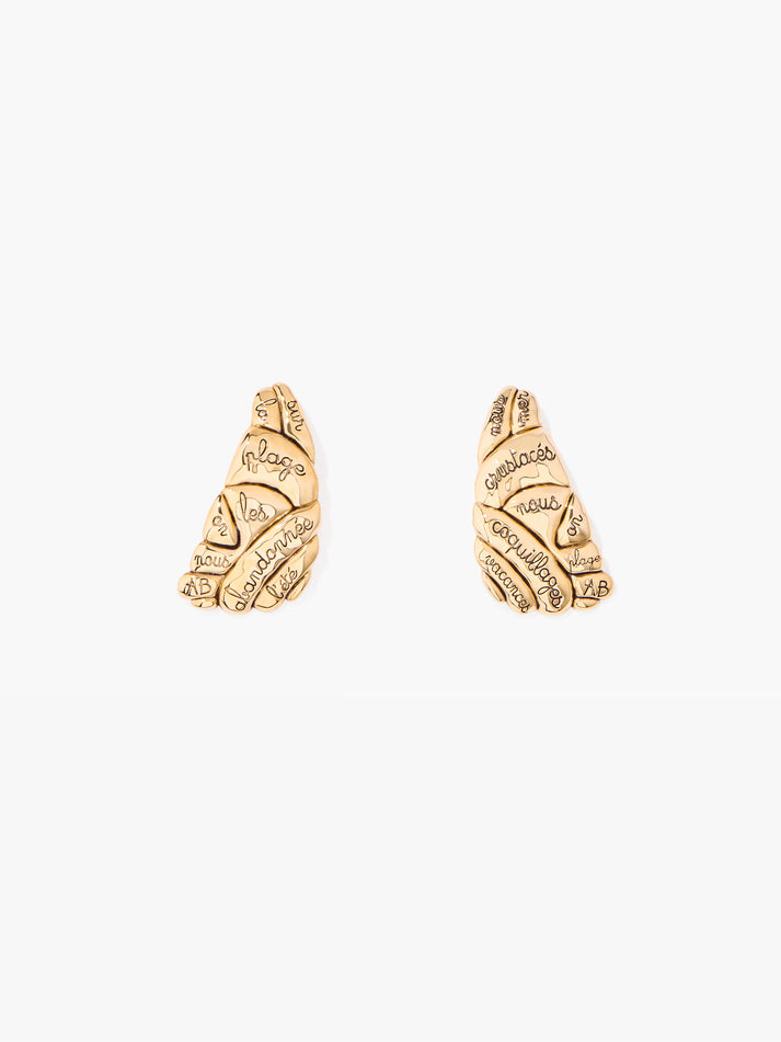 aurélie bidermann Boucles d'oreilles Mistrella SS25BO08 MG