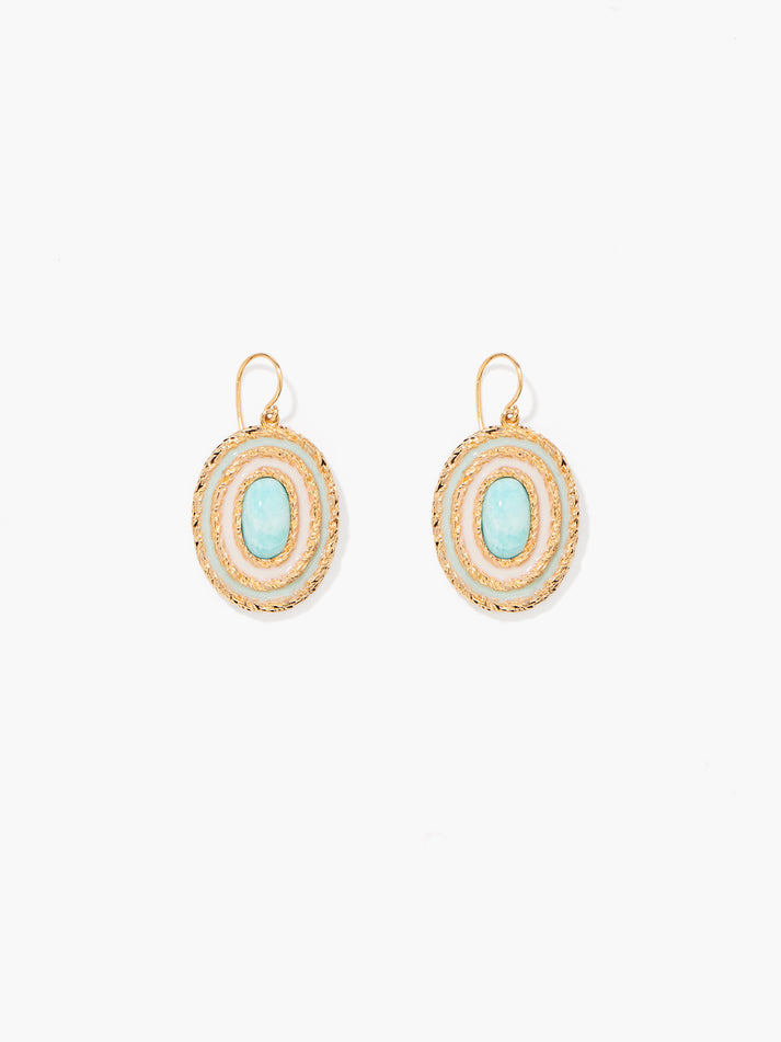 aurélie bidermann Boucles d'oreilles Liz SS21BO01 MG