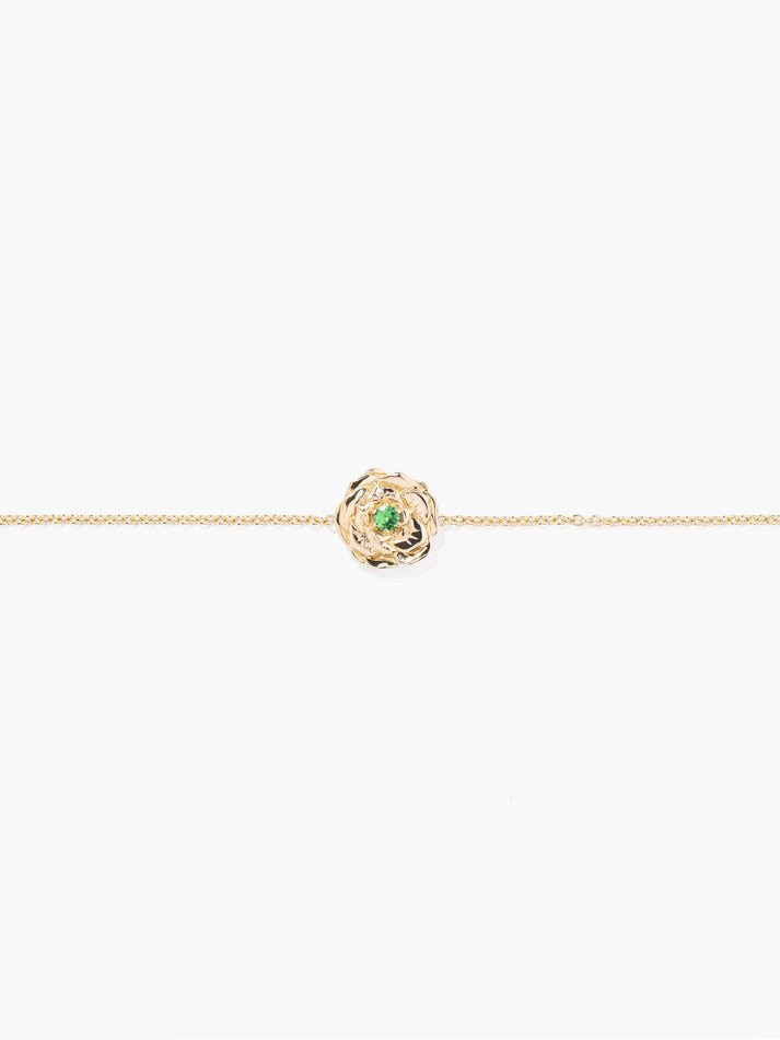 aurélie bidermann Bracelet Bouquet Tsavorite ROSBR01TS YG