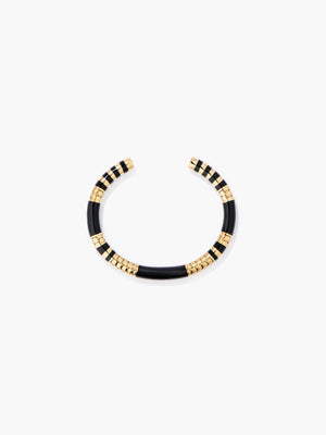Jonc Positano noir serpent