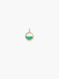 Pendentif Mini Chivor Emeraudes