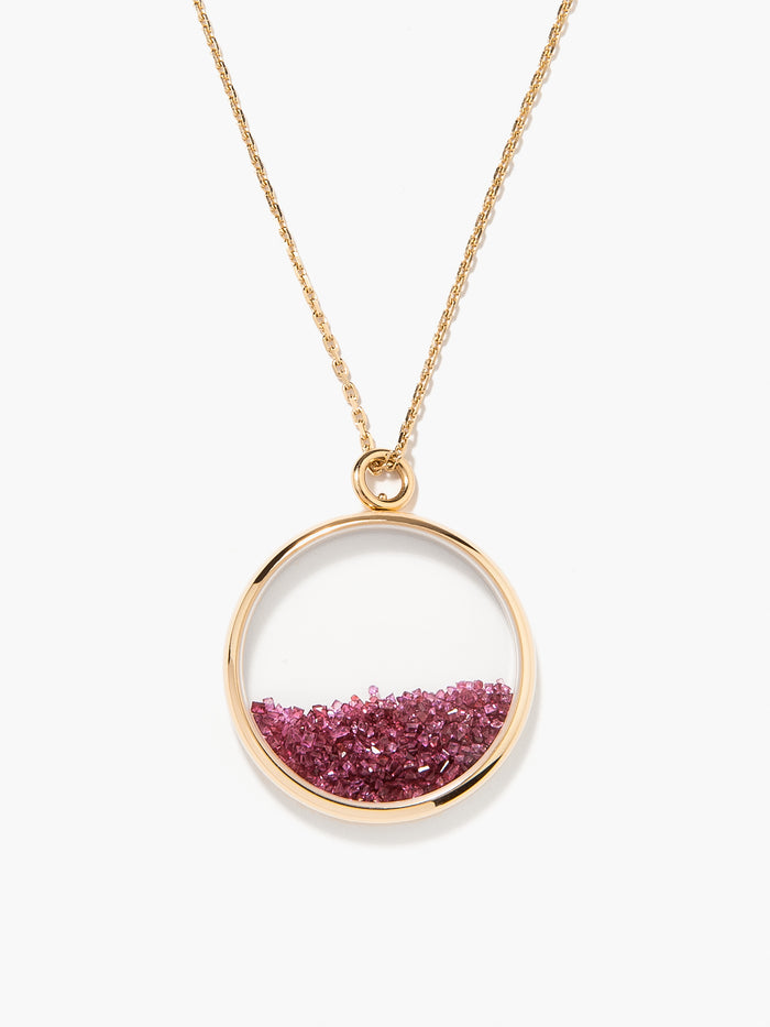 Pendentif Chivor Rubis
