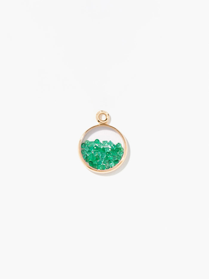 Pendentif Baby Chivor Emeraudes