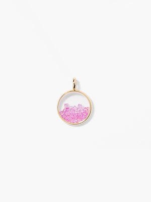 Pink Sapphires Baby Chivor pendant