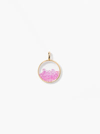 Pink Sapphires Baby Chivor pendant