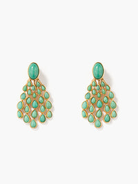 Boucles d'oreilles Cherokee Turquoise