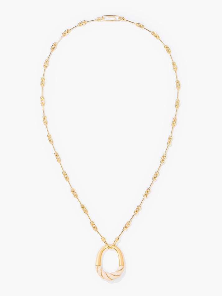 aurélie bidermann Sautoir Diana ivoire SS25SA04 MG