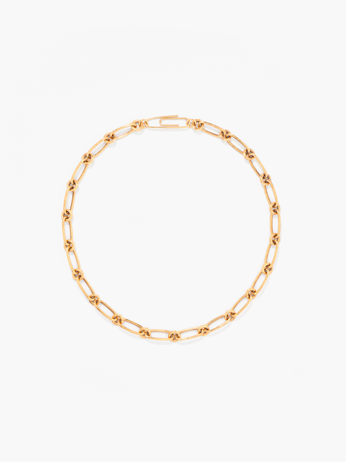 aurélie bidermann Collier Noisette bar à charms EXCF24CH01 MG
