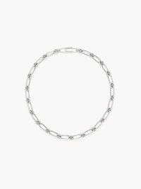 Silver-plated hazelnut necklace