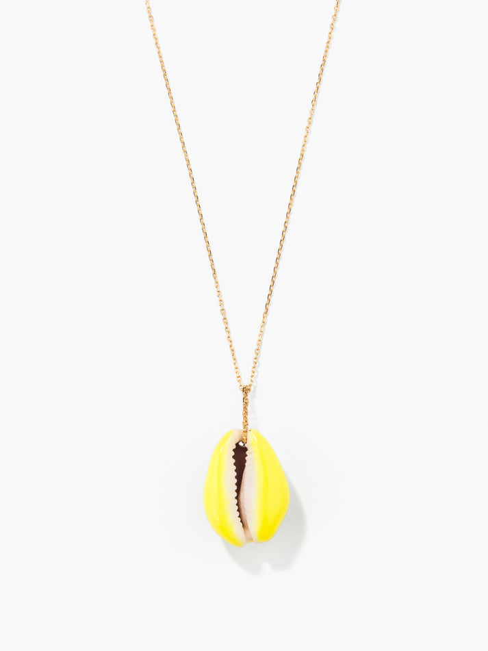 aurélie bidermann Collier Merco Jaune fluo MERCO08J2L YG