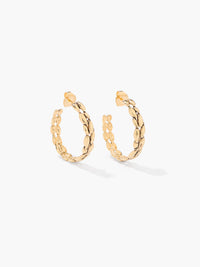 Difenda hoop earrings