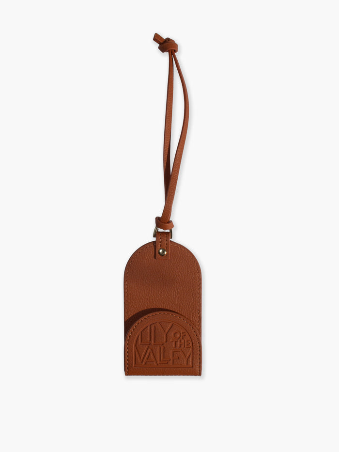 Lily of the Valley luggage tag