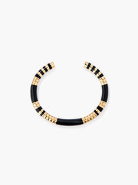 Positano black snake bracelet
