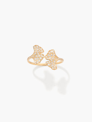 Bague Ginkgo Diamants
