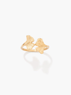Bague Ginkgo toi & moi