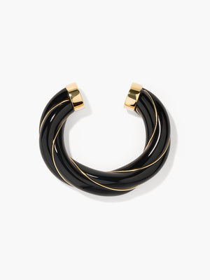 Diana black XL bangle