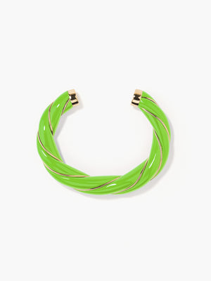 Diana lime green bangle