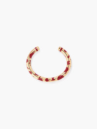 Positano burgundy apple bangle