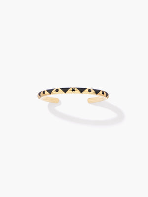 Positano black bangle