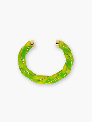 Diana tie & dye citrus bangle